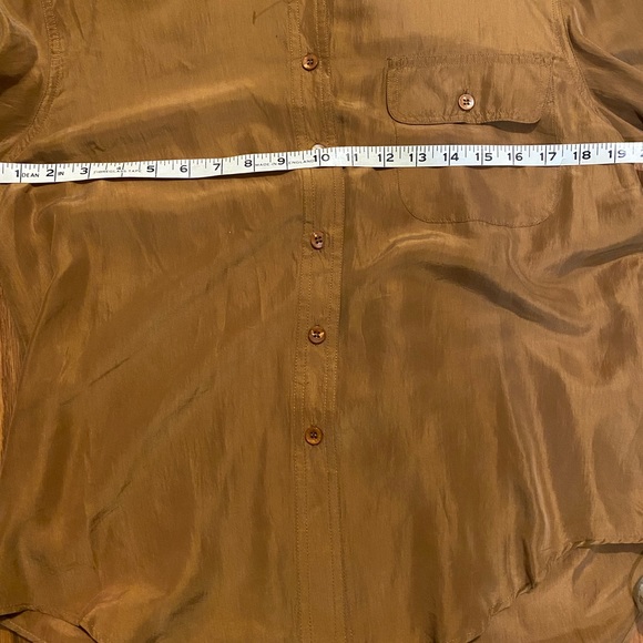 WESTBOUND 100% Silk Shirt - Picture 3 of 5
